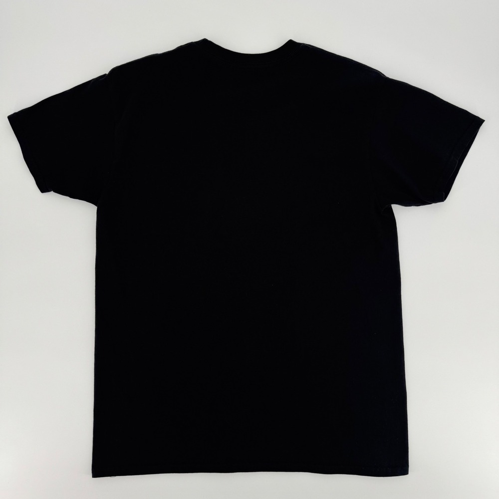 Athletic Works Mens Black Pocket T-Shirt Short Sleeve Crew Neck Cotton Size M